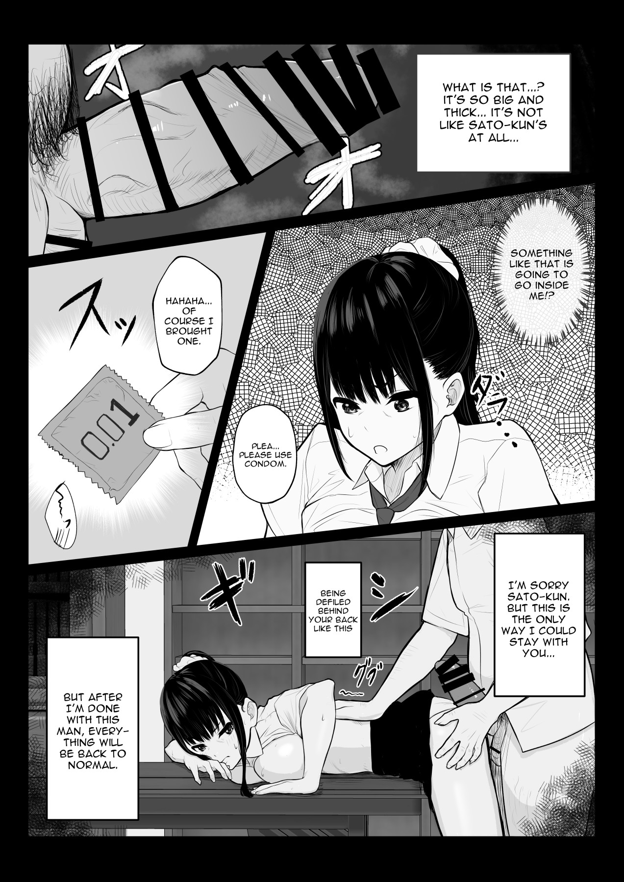 Hentai Manga Comic-I'm Sorry For Falling-Read-21